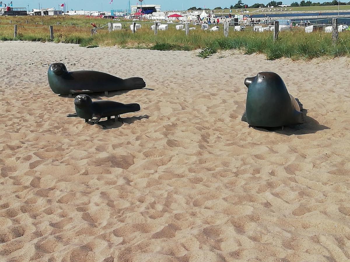 Fewo Glueck & Seelig Büsum Esterno foto